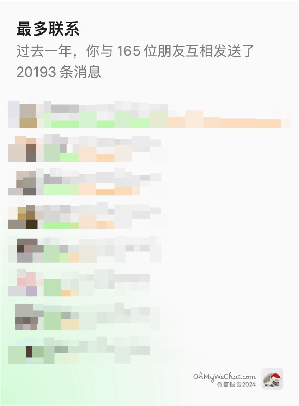 嗨，好久不见~正式介绍一下最近在做的新作品 OhMyWeChat，这是一个为微信设计的备份阅读器，具体用法是：备份你的 iPhone 到电脑上，得到一个备份文件夹，然后在 OhMyWeChat 里打开这个文件夹