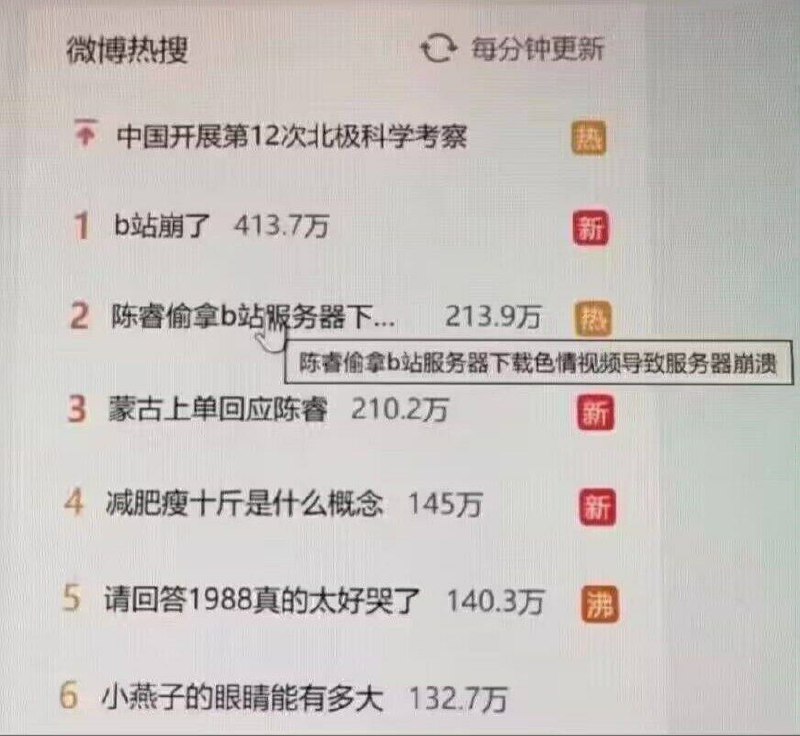 Bilibili  -- B for Boom又炸了