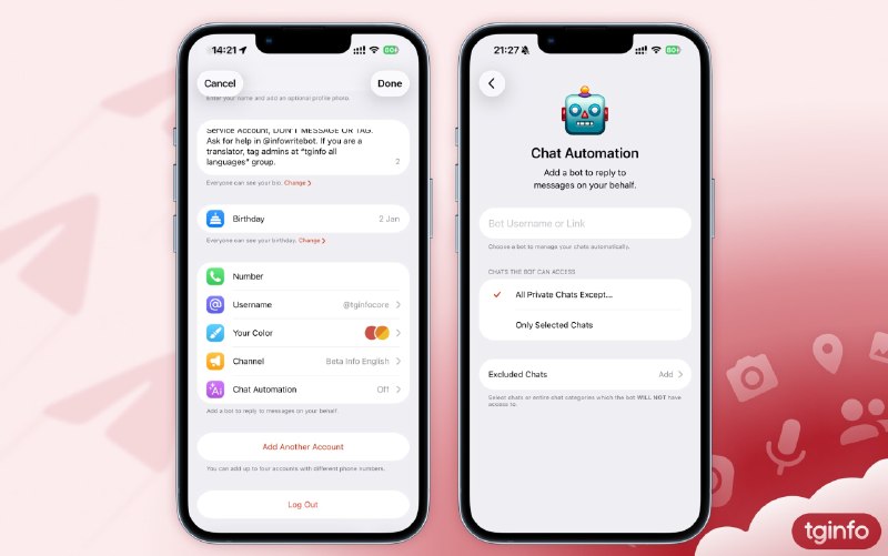Telegram 向所有用户开放商业机器人功能在 iOS 版 Telegram 12.6.4 (32843) Beta 版中，用户发现无需订阅 Telegram Premium 即可将商业机器人添加到自己的账户中