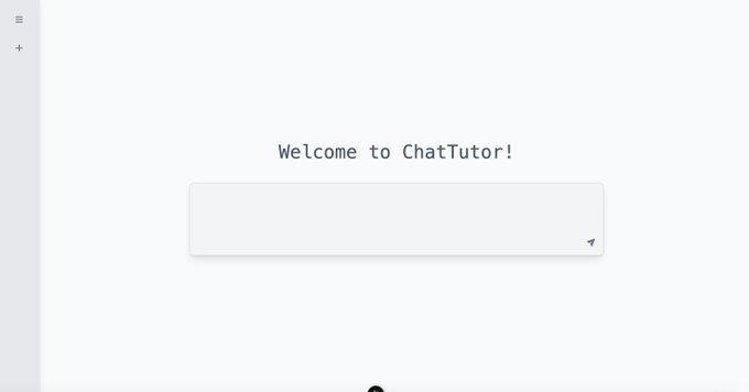 介绍一下我的新项目——ChatTutor